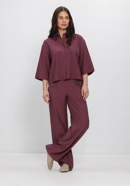 Bordeaux MODSTR&Ouml;M Blusen NICKIMD SHIRT - large