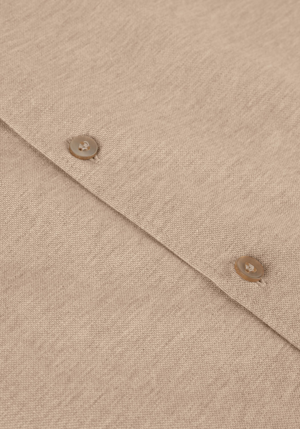 Sand PURE PATH Casual-Oberhemd PIQUE SHORTSLEEVE BUTTON UP SHIRT - large