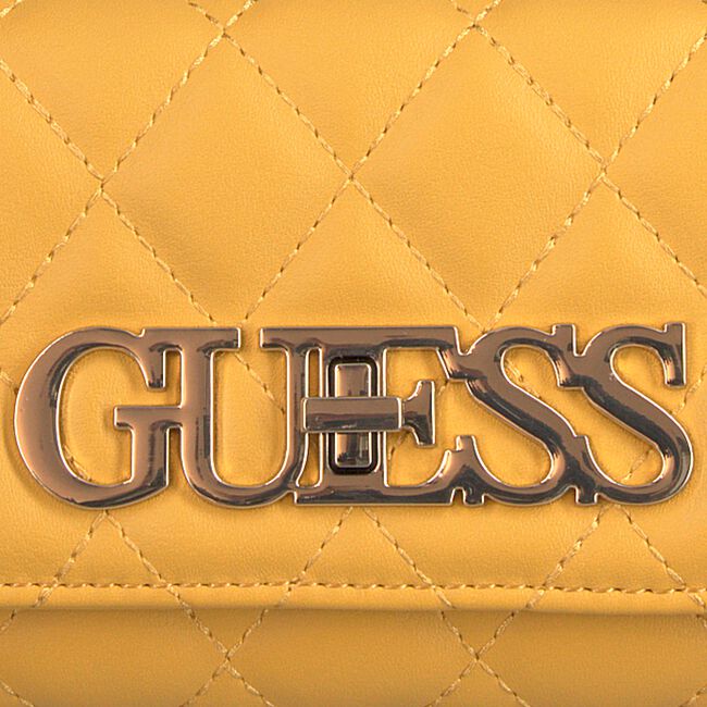 Gelbe GUESS Portemonnaie SWEET CANDY SLG - large