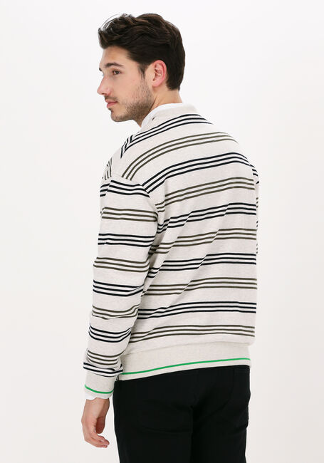 Hellgrau SCOTCH & SODA Sweatshirt STRIPED CREW-NECK SWEATSHIRT - large