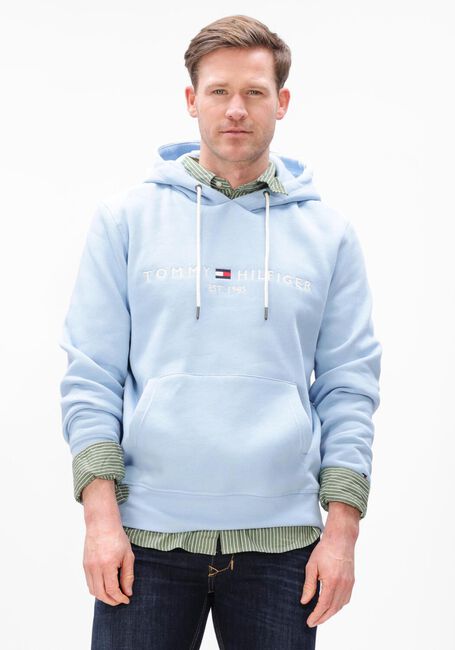 Hellblau TOMMY HILFIGER Sweatshirt TOMMY LOGO HOODY - large
