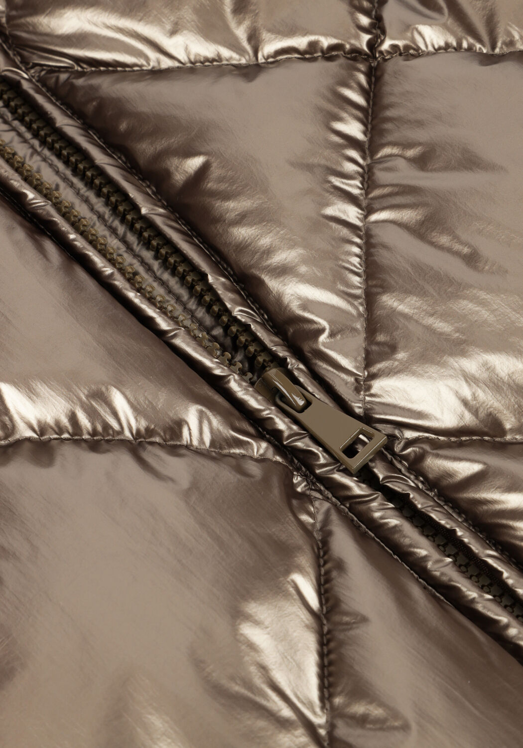 Metallisch NUKUS Wattierte Jack WILLOW JACKET METALLIC - large