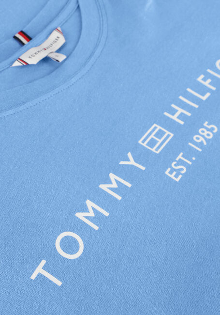 Hellblau TOMMY HILFIGER T-shirt REC CORP LOGO C-NK - large