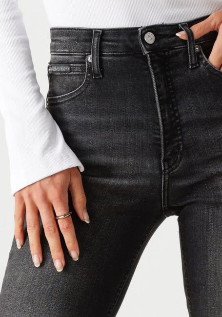 Graue CALVIN KLEIN Skinny jeans HIGH RISE SKINNY - large