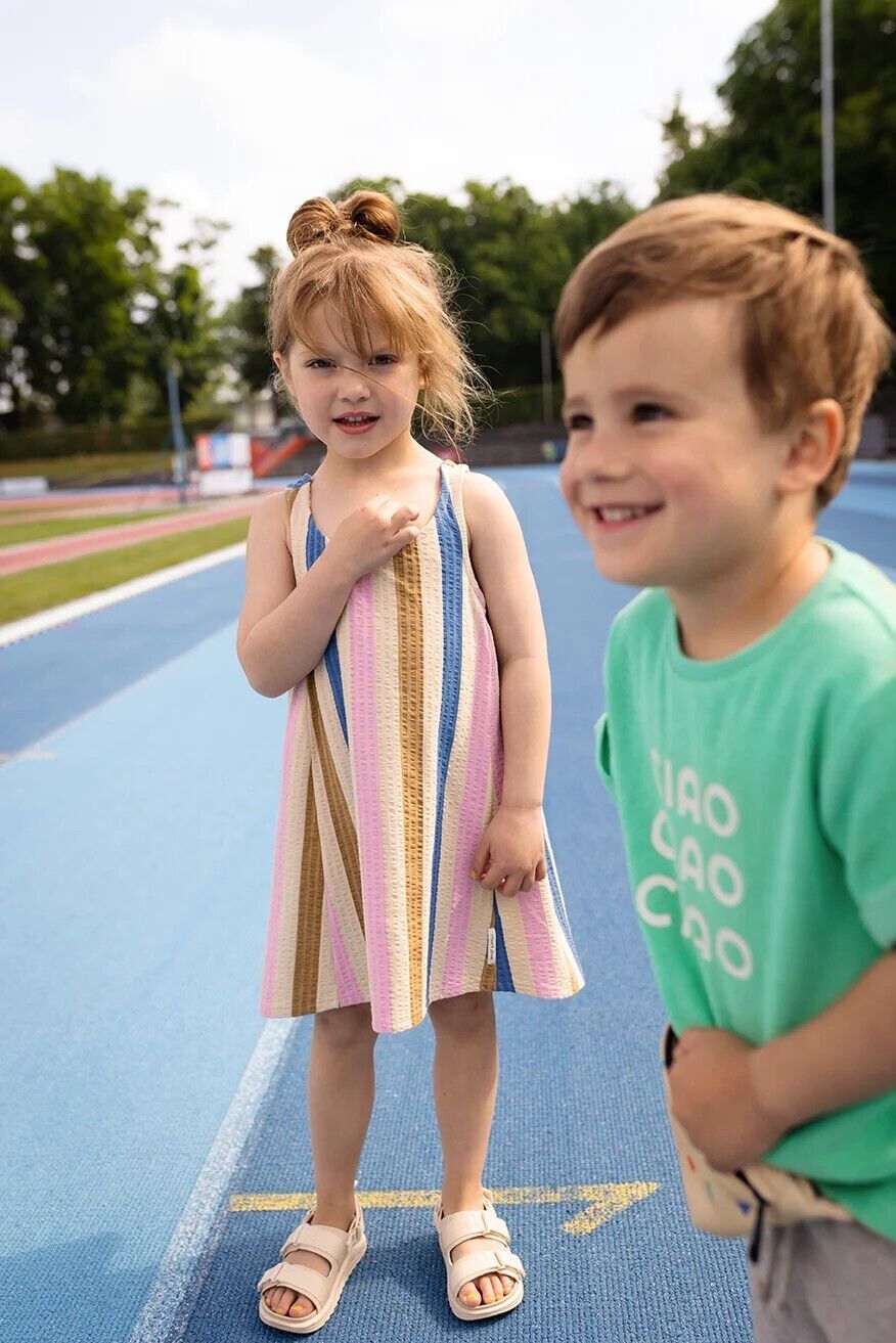 Mehrfarbige/Bunte Sproet & Sprout Minikleid LOOSE DRESS STRIPED - large