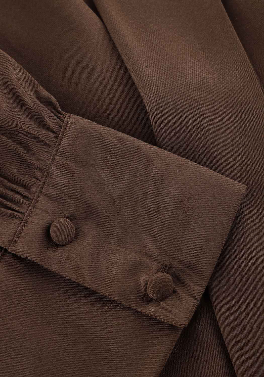 Braune MSCH COPENHAGEN Blusen MSCHJULIANA TIE TOP - large