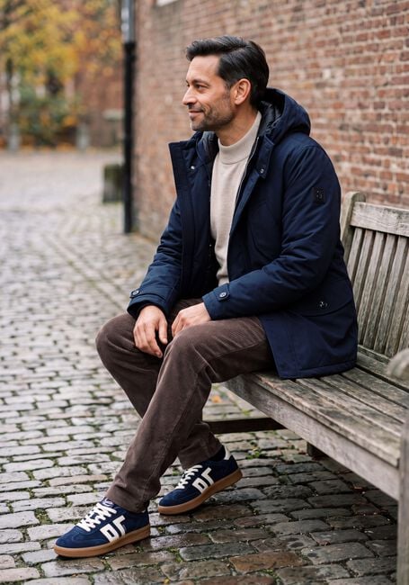 Dunkelblau BUTCHER OF BLUE Winterjacken KNOX JACKET - large