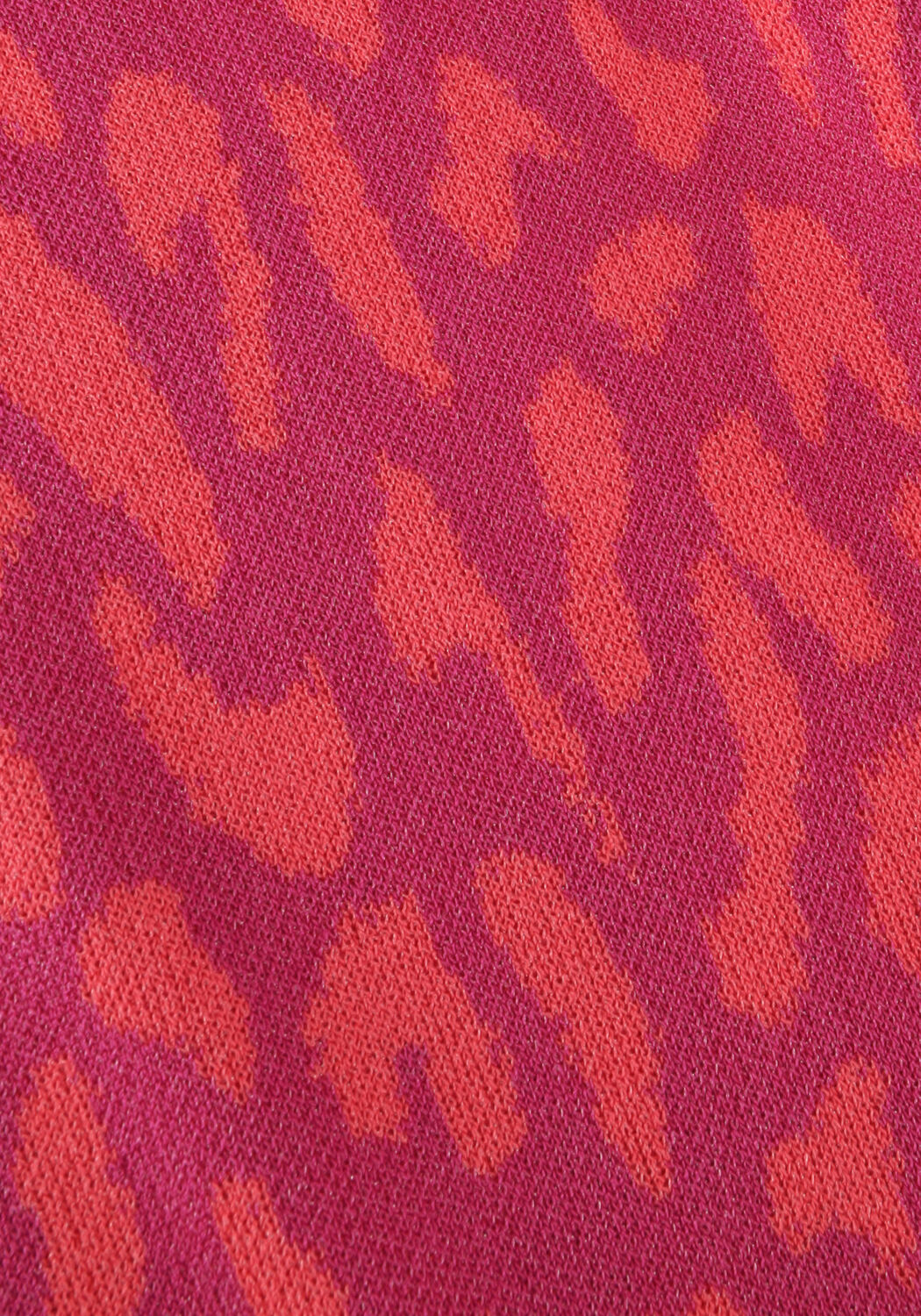 Rosane ALIX THE LABEL Weite Hose LADIES KNITTED WIDE LEG JACQUARD PANTS - large