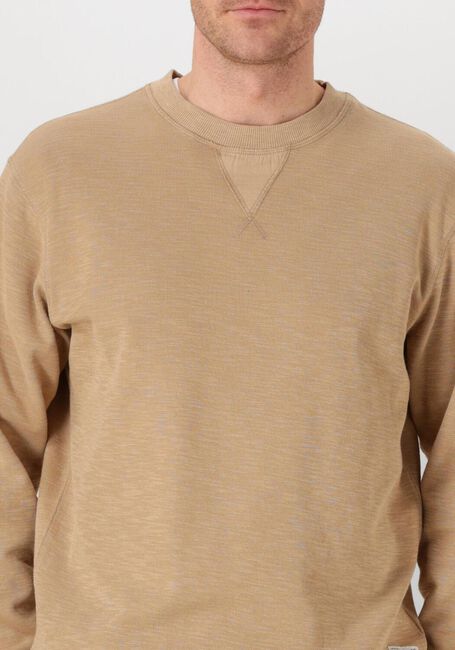 Sand SCOTCH & SODA Sweatshirt GARMENT DYE STRUCTURED SWEATSHIRT - large
