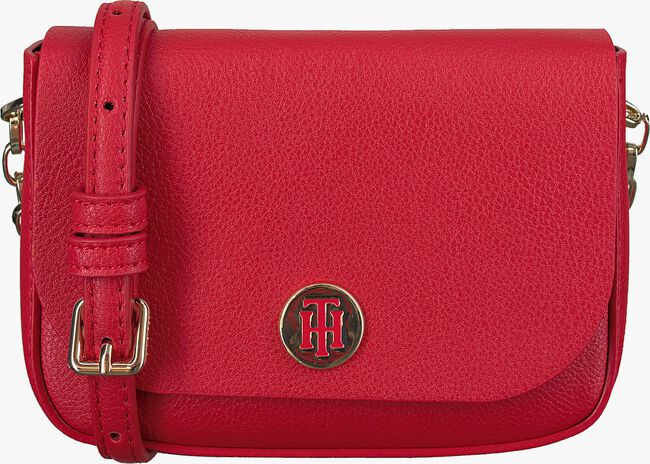 Rote TOMMY HILFIGER Umhängetasche MY TOMMY MINI CROSSO - large