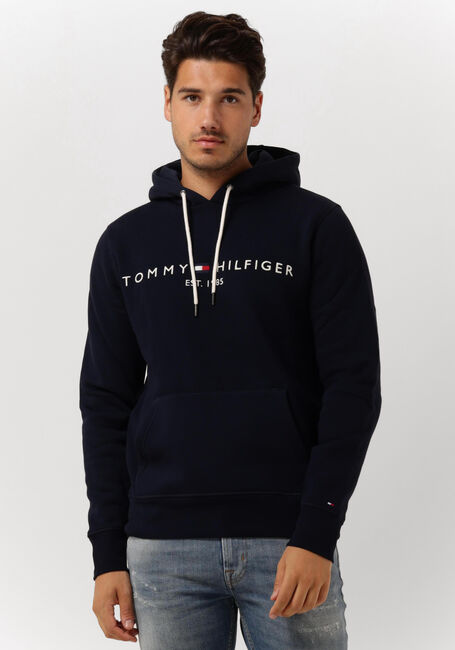 Dunkelblau TOMMY HILFIGER Sweatshirt TOMMY LOGO HOODY - large