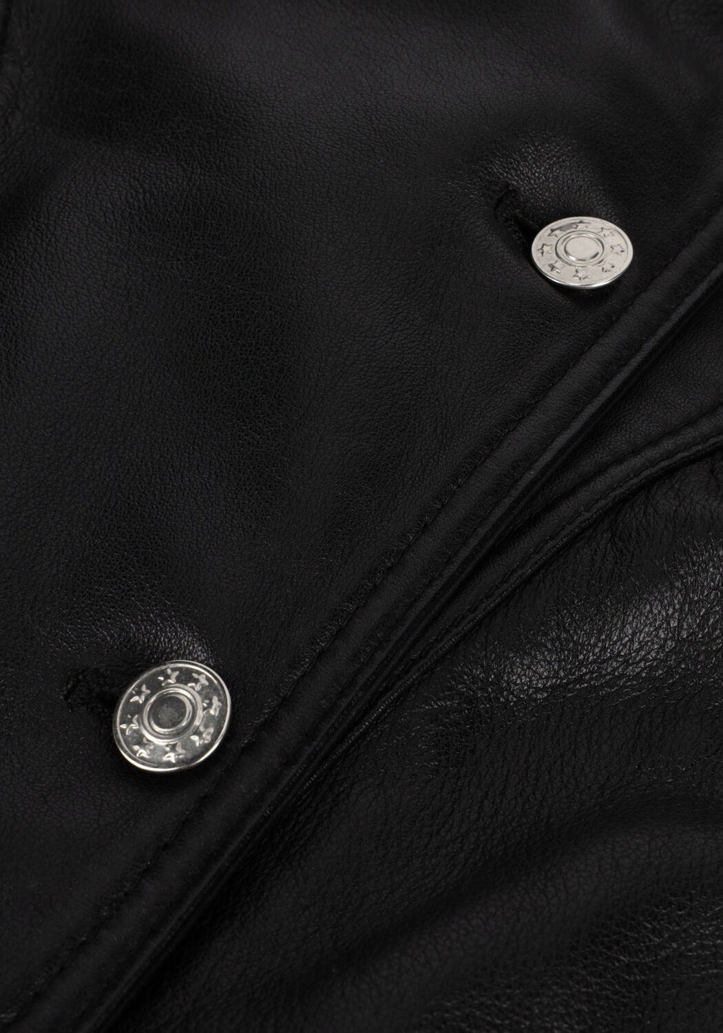 Schwarze GOOSECRAFT Lederjack GC DAIGUIRI JACKET - large