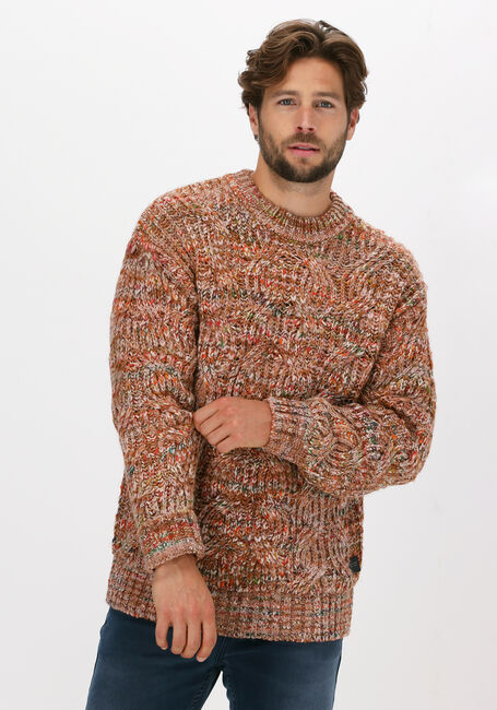 Mehrfarbige/Bunte SCOTCH & SODA Pullover 163998 - CHUNKY CABLE-KNIT PUL - large