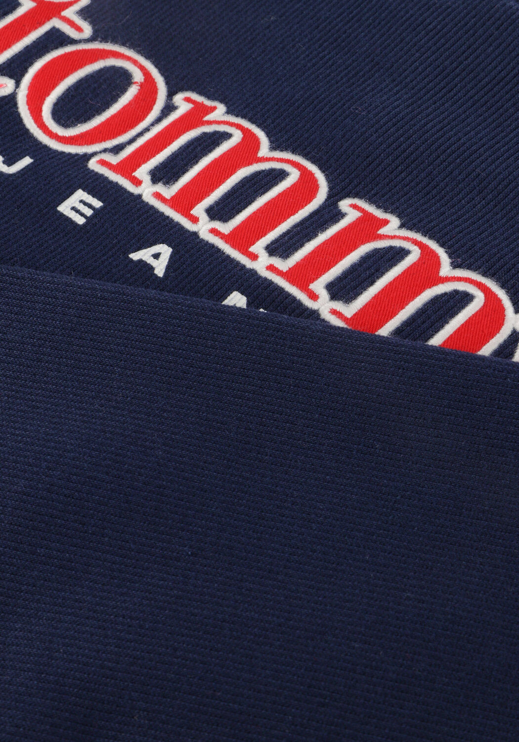 Dunkelblau TOMMY JEANS Tops & T-shirts TJW BXY TOMMY APPLIQUE CREW - large