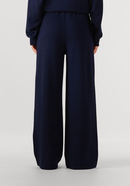 Dunkelblau ALIX THE LABEL Jogginghose LADIES KNITTED WIDE LEG SCUBA PANTS - large