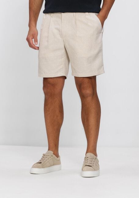 Beige PROFUOMO Kurze Hose SHORT STRIPE - large