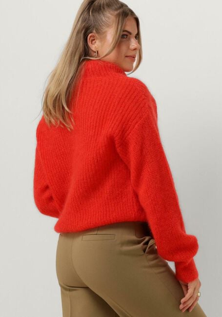 Orangene BELLAMY Rollkragenpullover MOLLY - large