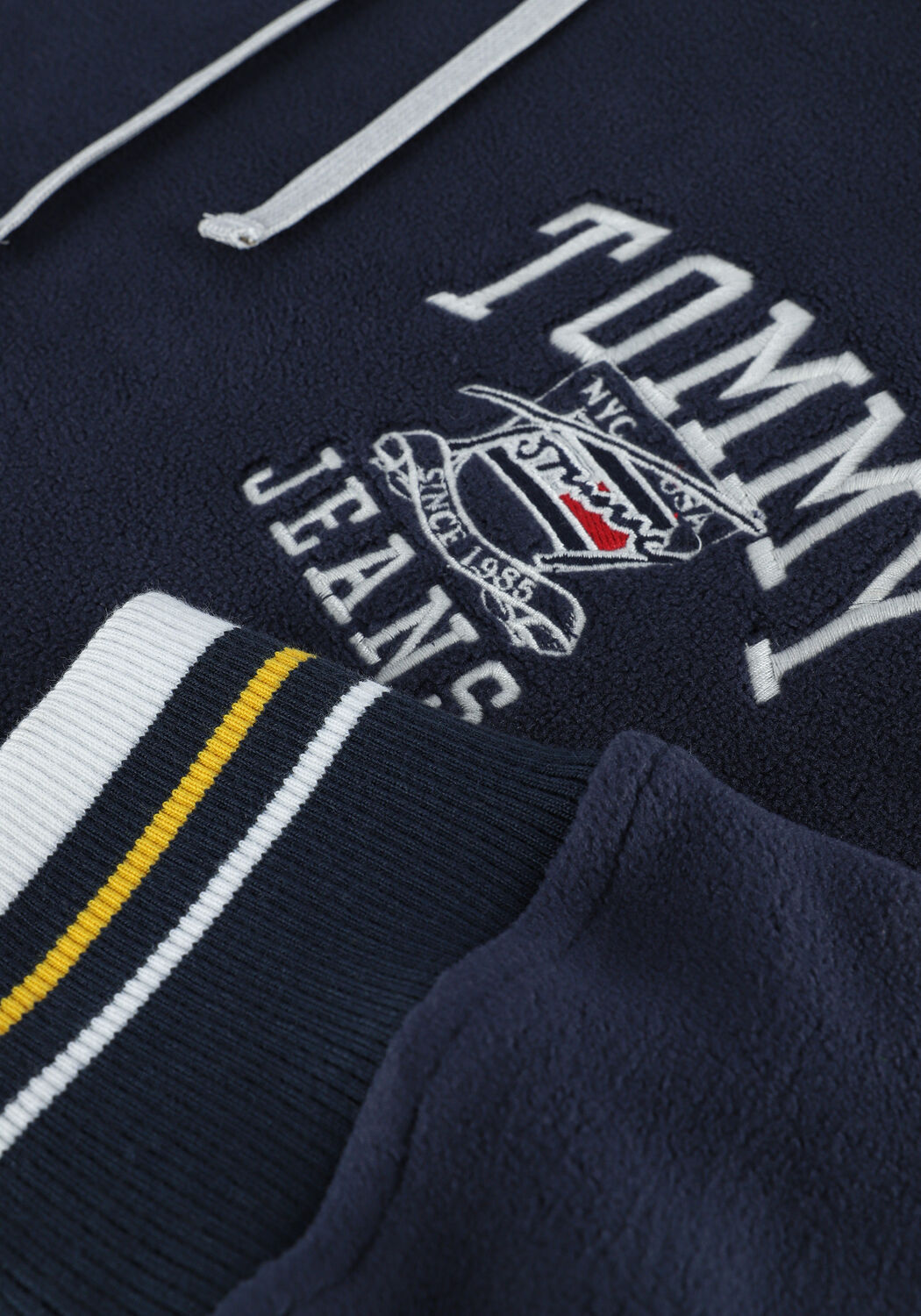 Dunkelblau TOMMY JEANS Sweatshirt TJM POLAR V-NECK HOODIE - large