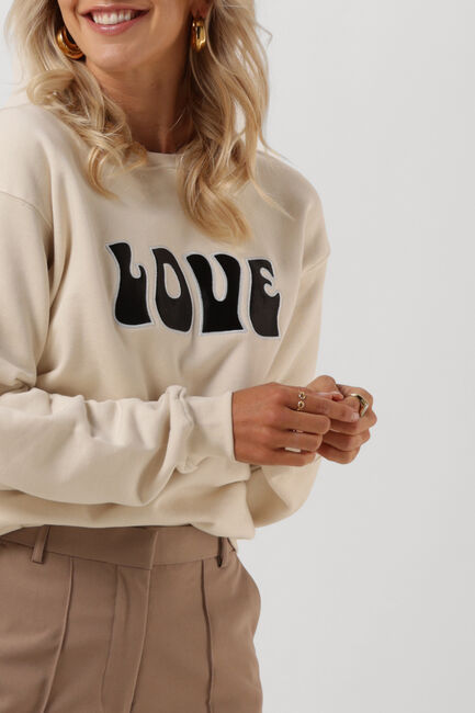 Weiße CATWALK JUNKIE Sweatshirt SW MORE LOVE - large