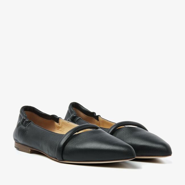 Schwarze VIA VAI Ballerinas LOLA ROSE - large