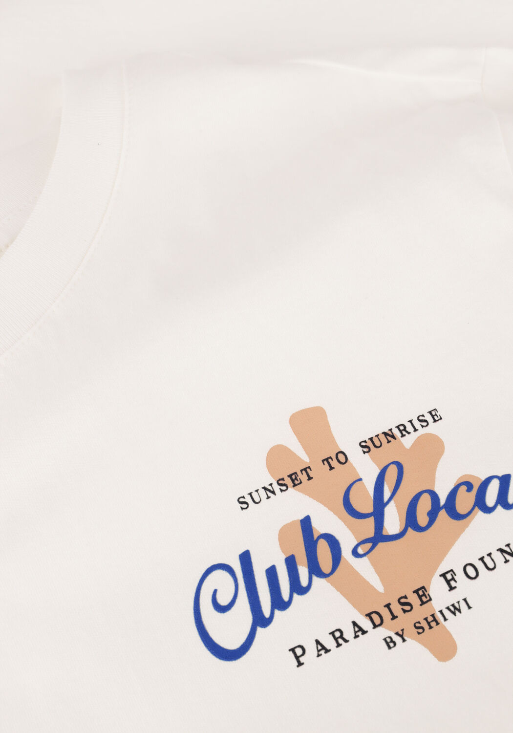 Wei&szlig;e SHIWI T-shirt MEN LIAM REGULAR T-SHIRT PARADISE - large