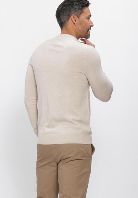 Beige STEFANO LAURAN Pullover HALF ZIP ANDERS - large