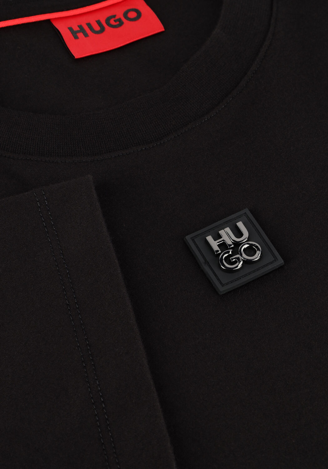 Schwarze HUGO T-shirt DALILE - large