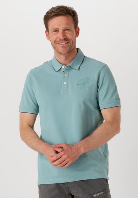 Blaue PME LEGEND Polo-Shirt STRETCH PIQUE PACKAGE - large