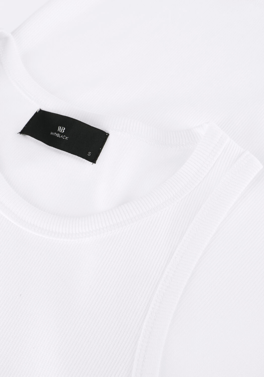 Wei&szlig;e WITHBLACK Top WBLDORDI TANK - large