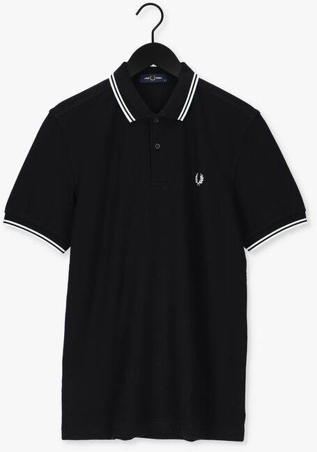 Schwarze FRED PERRY Polo-Shirt TWIN TIPPED FRED PERRY SHIRT - large