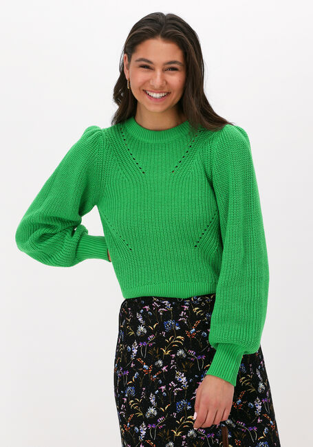 Grüne Y.A.S. Pullover YASMATELLO LS KNIT PULLOVER - large