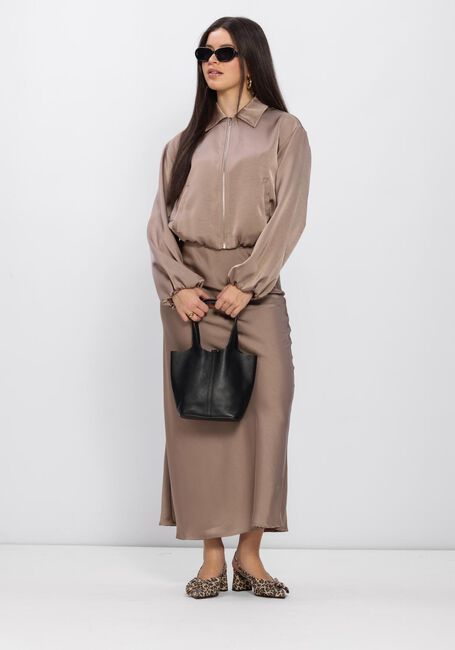 Taupe NEO NOIR Jacken DENIELLE HEAVY SATEEN JACKET - large