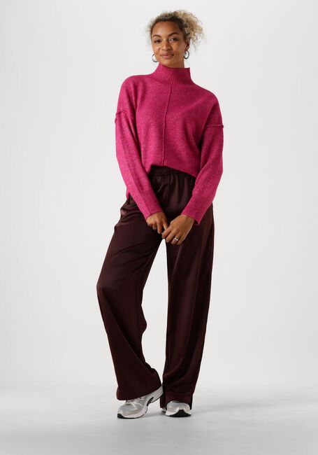 Fuchsie Y.A.S. Pullover YASBALIS LS HIGH NECK KNIT - large