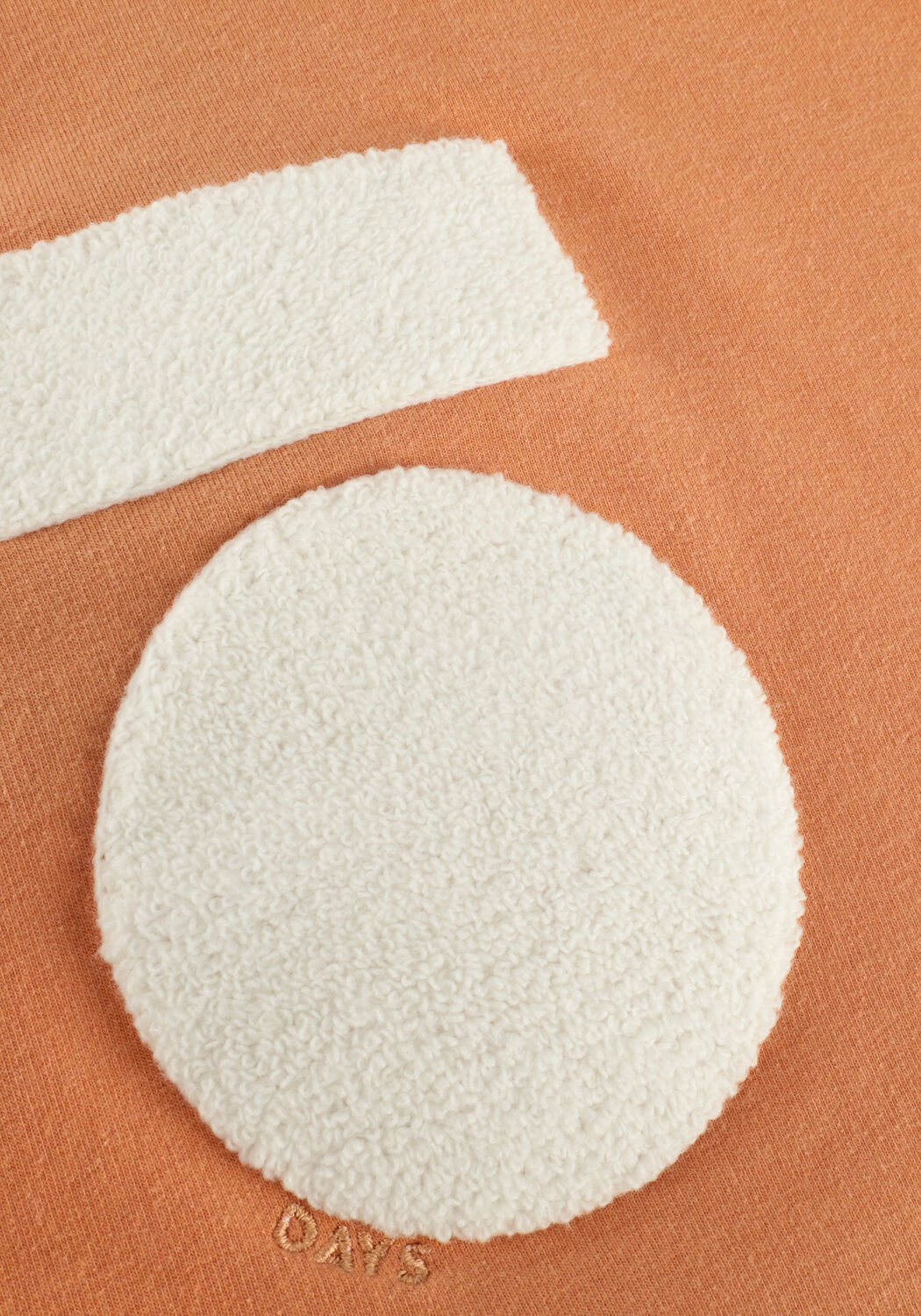 Orangene 10DAYS Pullover CROPPED ICON SWEATER - large