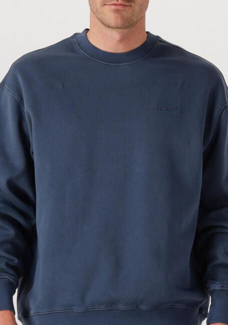 Blaue LEVI'S Pullover AUTHENTIC CREW - large