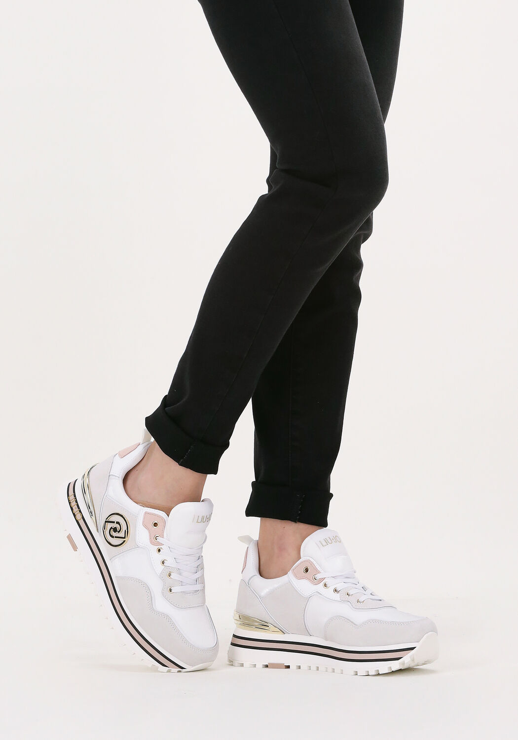 Wei&szlig;e LIU JO Sneaker Low MAXI WONDER 24 - large