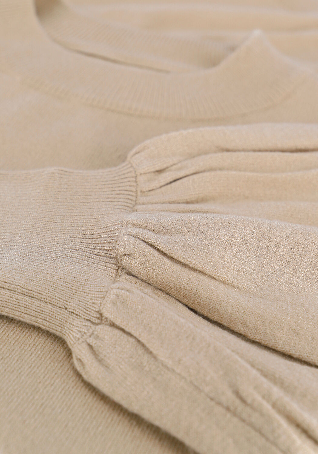 Beige MSCH COPENHAGEN Pullover TALMA RACHELLE LS PULLOVER - large