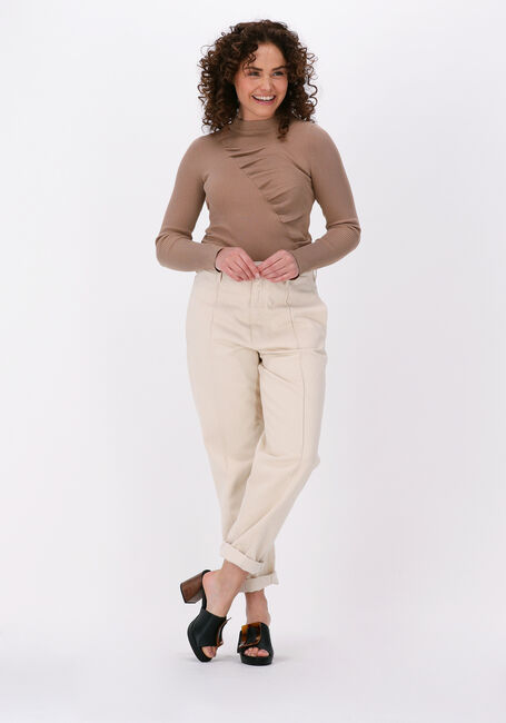 Camelfarbene NEO NOIR Top NIKIRI KNIT - large