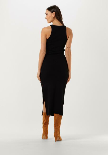 Schwarze GESTUZ Midikleid DREWGZ SL LONG DRESS NOOS - large