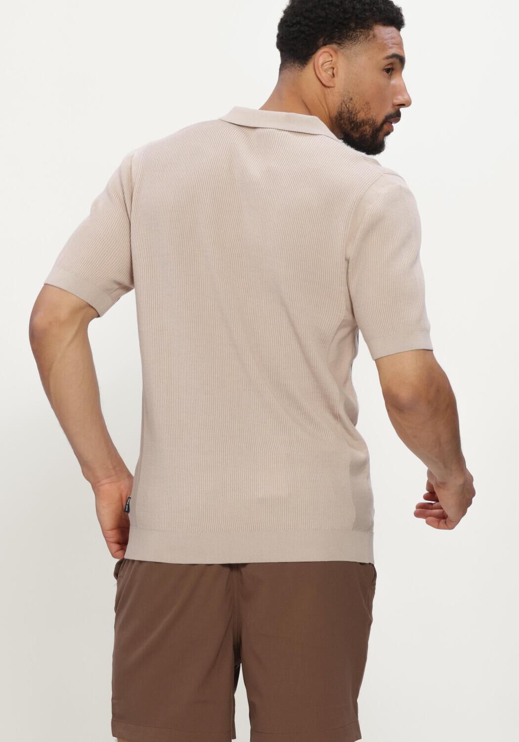 Beige SAINT STEVE Polo-Shirt EVAN-S - large