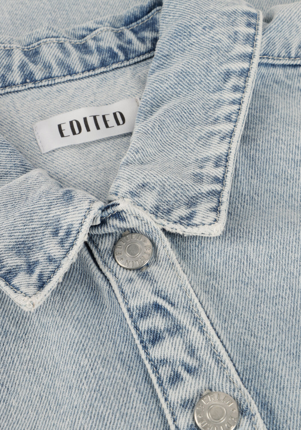 Blaue EDITED Minikleid ASTA DENIM DRESS - large