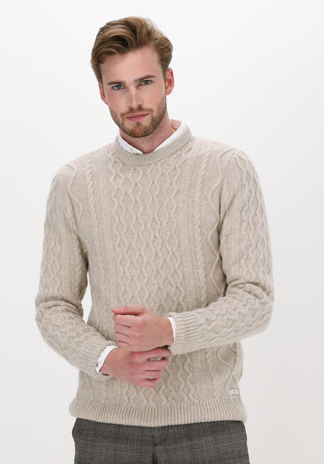 Nicht-gerade weiss FORÉT Pullover GROW WOOL CABLE KNIT - large