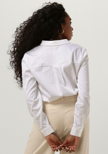 Weiße OBJECT Blusen ROXA LS LOOSE SHIRT - large