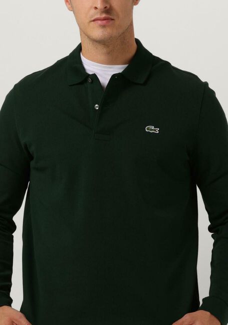 Dunkelgr&uuml;n LACOSTE Polo-Shirt 1HP2 MEN LONG SLEEVED BEST POLO - large