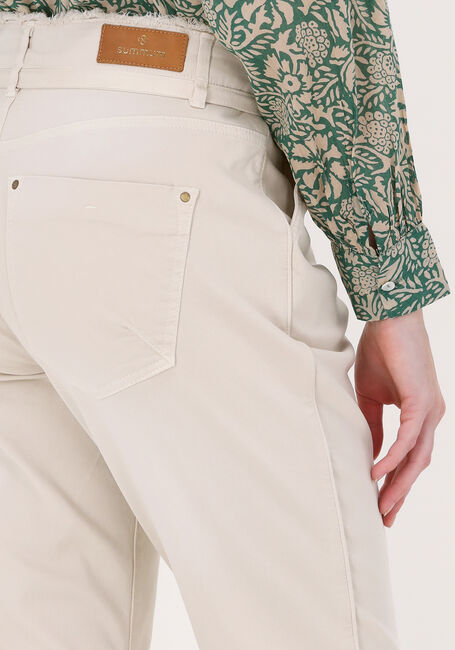 Beige SUMMUM Straight leg jeans TAPERED PANTS FINE TWILL - large
