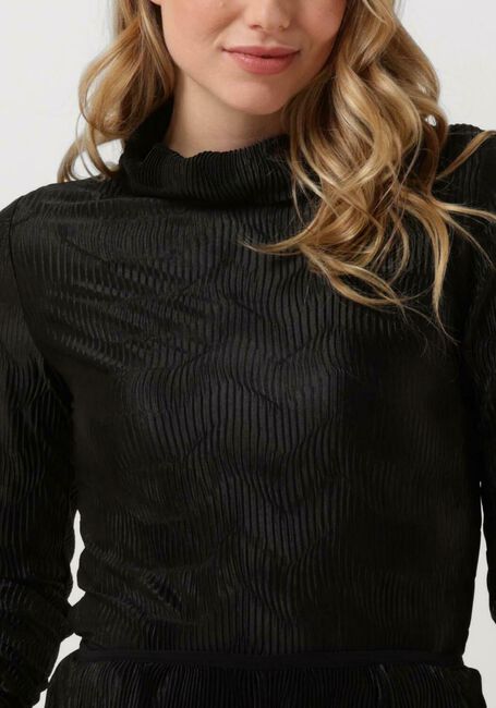 Schwarze ANOTHER LABEL Langarmshirts CHARLOT TOP L/S - large