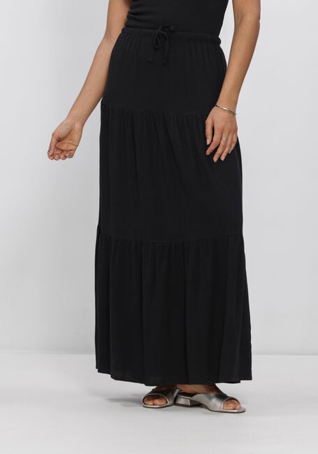 Schwarze OBJECT Maxirock OBJSANNE MW LONG LAYER SKIRT - large