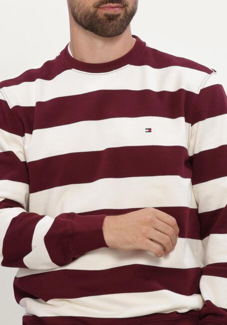 Bordeaux TOMMY HILFIGER Sweatshirt ESSENTIAL TERRY CREWNECK - large