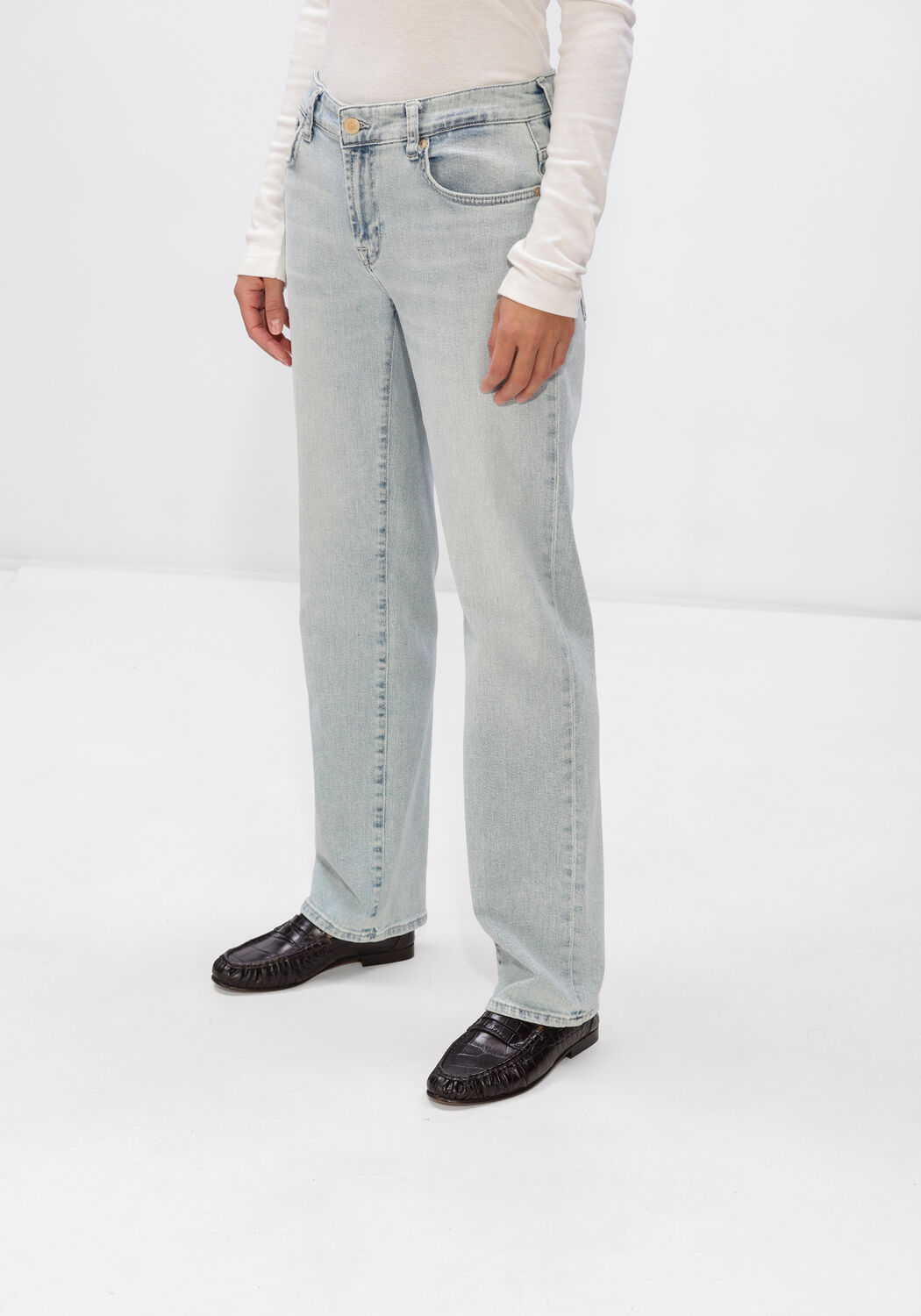 Hellblau 7 FOR ALL MANKIND Straight leg jeans CALIE STRAIGHT - large