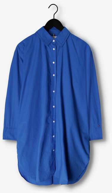Blaue TOMMY HILFIGER Bluse ORG CO SOLID RAGLAN SHIRT LS | Omoda